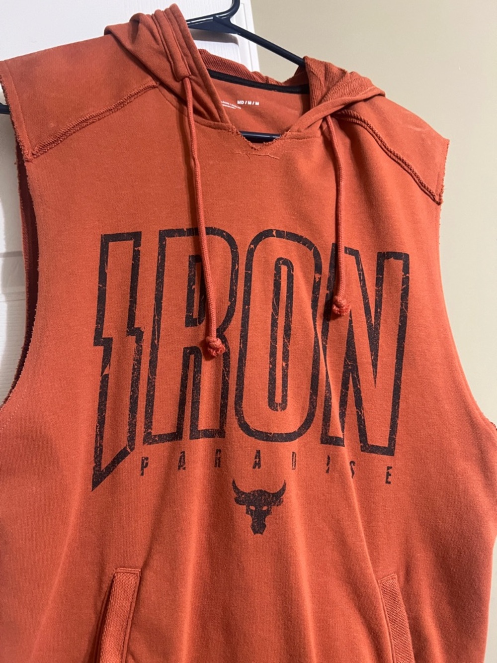Under armor the Rock Collection sleeveless hoodie